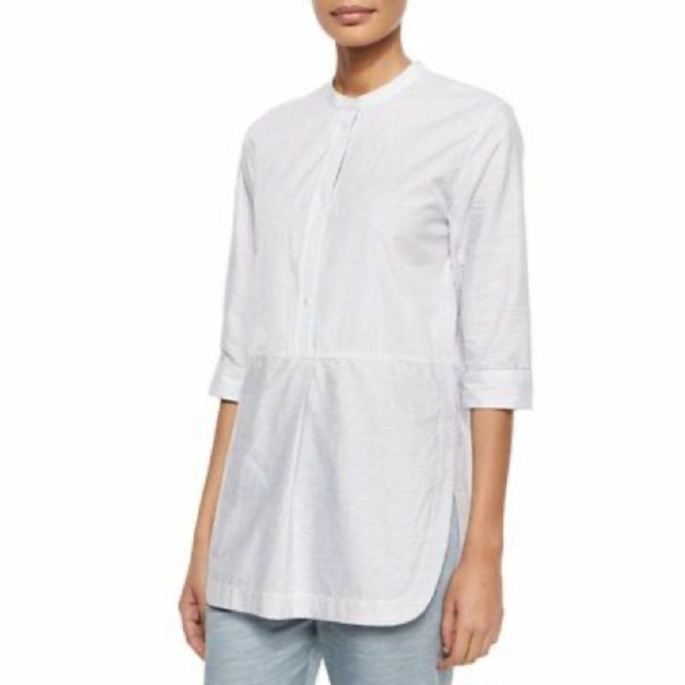 BOGO! Vince Striped Tunic Blouse